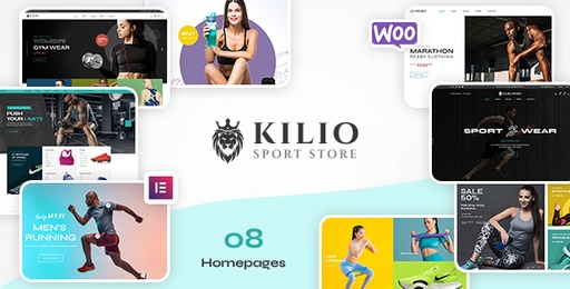 Kilio  Sport Shop WooCommerce WordPress Theme