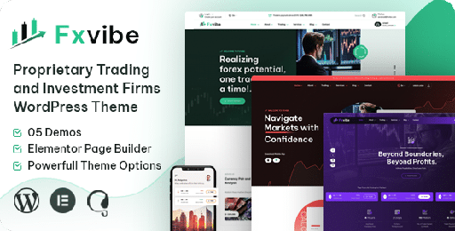 FXvibe  Forex Prop Firm WordPress Theme