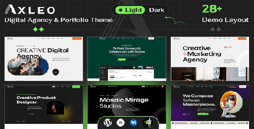 Axleo  Digital Agency WordPress Theme