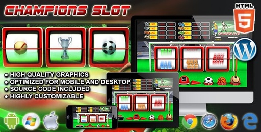 Champions Slot  HTML5 Casino Game
