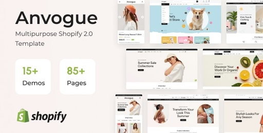 Anvogue  Multipurpose Shopify Theme OS 2.0