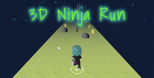3D Ninja Run  Cross Platform Casual Game