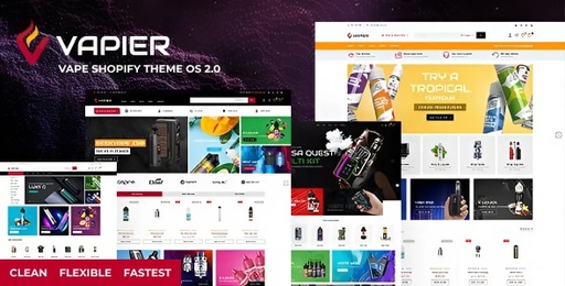 Vapier  Vape Store Shopify Theme OS 2.0
