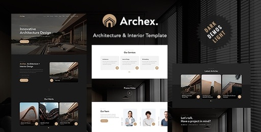 Archex  Architecture &amp; Interior Template