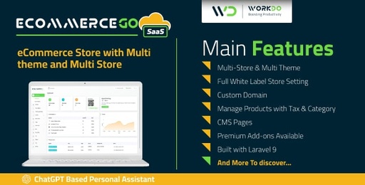eCommerceGo SaaS  eCommerce Store with Multi theme and Multi Store