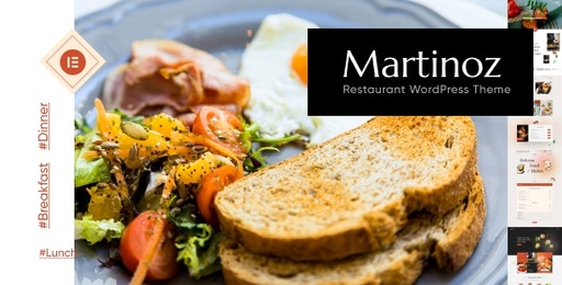 Martinoz  Restaurant WordPress Theme