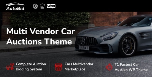 AutoBid  Car Auctions Marketplace WooCommerce Theme