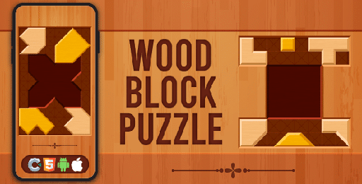 Wood Block Puzzle  HTML5 Game, Construct 3