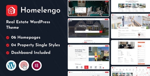 Homelengo  Real Estate WordPress Theme
