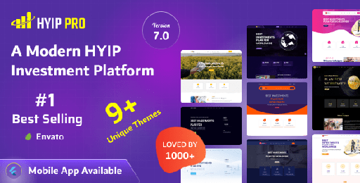 HYIP PRO  A Modern HYIP Investment Platform