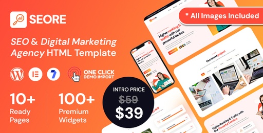 Seore  SEO Agency WordPress Theme