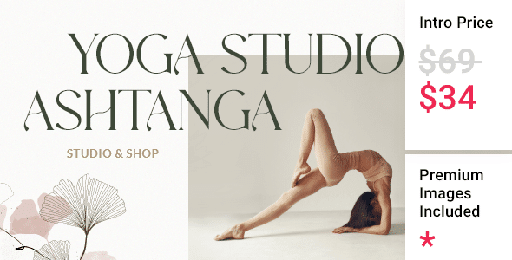 Ashtanga  Yoga Studio Theme