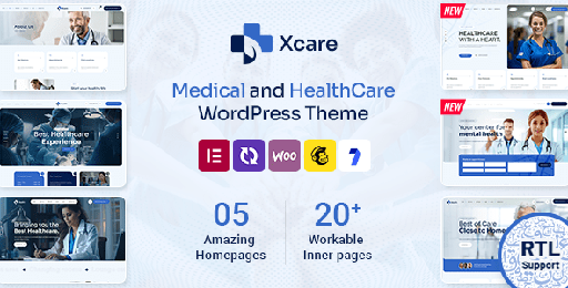 Xcare  Medical and Health Care WordPress Theme