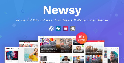 Newsy  Viral News &amp; Magazine WordPress Theme