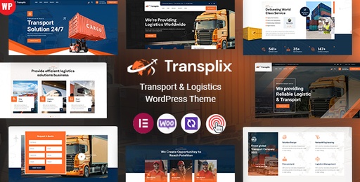 Transplix  Transport &amp; Logistics WordPress Theme