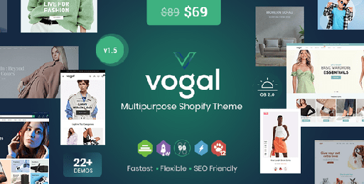 Vogal  Multipurpose Shopify Theme OS 2.0