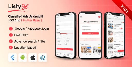 Listygo  Directory Android &amp; iOS App