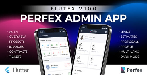 Flutex  Perfex CRM Admin / Staff Mobile App