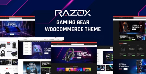 Razox  Gaming Gear WooCommerce Theme