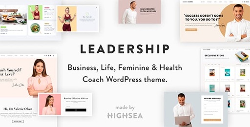 Leadership  Coach WordPress Theme