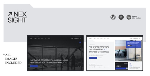 Nexsight  Business &amp; Finance Company WordPress Theme