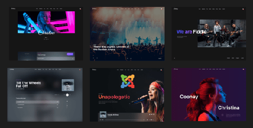 Melodica  Joomla 5 Music Band &amp; Musician Template