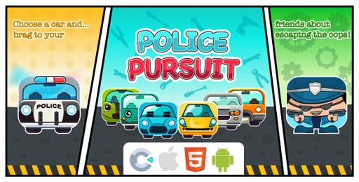 Police Pursuit  HTML5  Construct 3