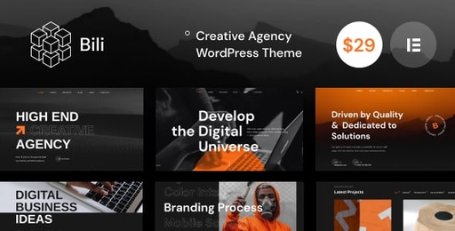 Bili  Creative Agency WordPress Theme