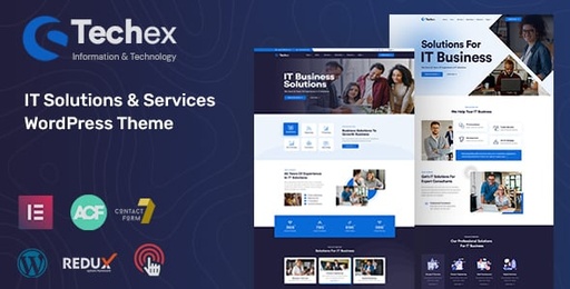 Techex  IT Solutions &amp; Technology WordPress Theme