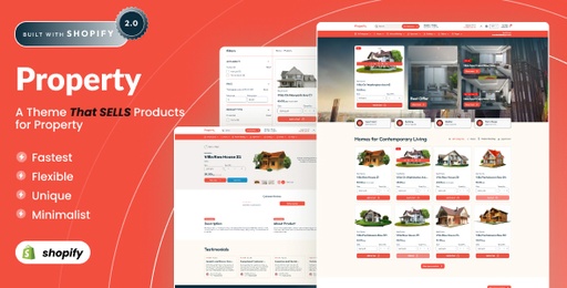 Property  Apartment Complex Shopify 2.0 Store