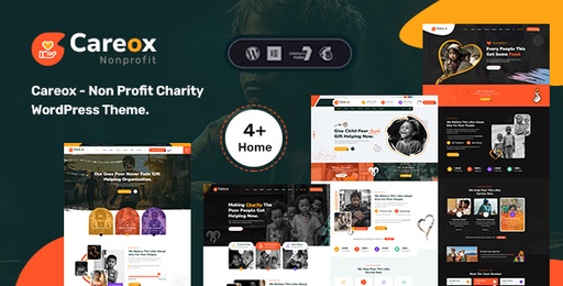 Careox  Non Profit Charity WordPress Theme