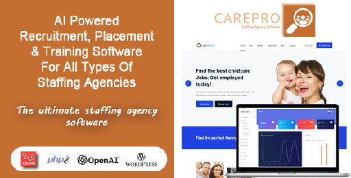 AI Recruitment &amp; Staffing Agency Software  CarePro