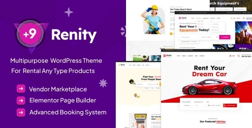 Renity  Multipurpose Rental Marketplace