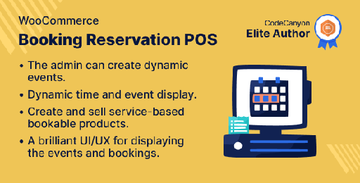 POS Booking Reservation Plugin for WooCommerce