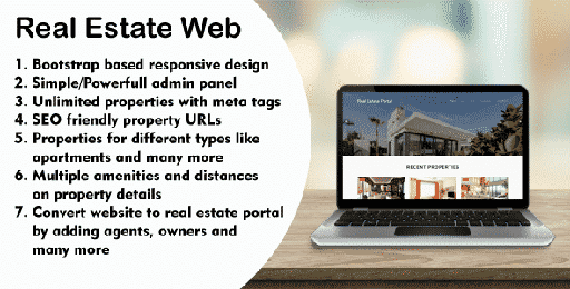 Real Estate Web  with Agency Portal and Multi-Language Management System