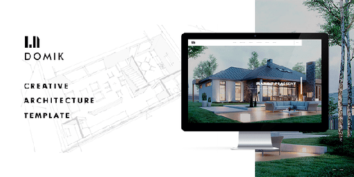Domik  Creative Responsive Architecture WordPress Theme