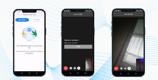 Flutter WebRTC  Live Video Call