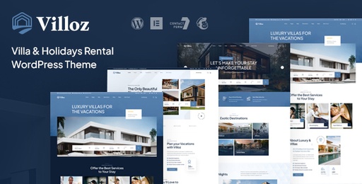 Villoz  Villa &amp; Holidays Rental WordPress Theme