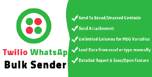 Twilio WhatsApp Bulk Sender