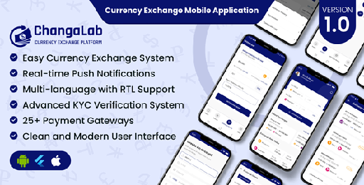 ChangaLab  Currency Exchange Mobile Application