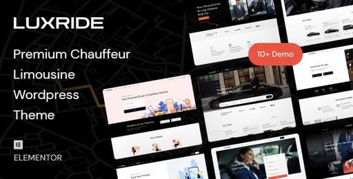 Luxride  Chauffeur Limousine Transport &amp; Car Hire WordPress Theme