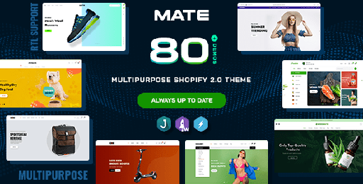 Mate  Multipurpose Shopify 2.0 Theme