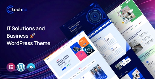 Techco  IT Solutions &amp; Business WordPress Theme