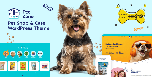 Petszone  Pets Care &amp; Pet Shop WordPress Theme