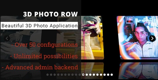 3D Photo Row  Advanced Media Gallery