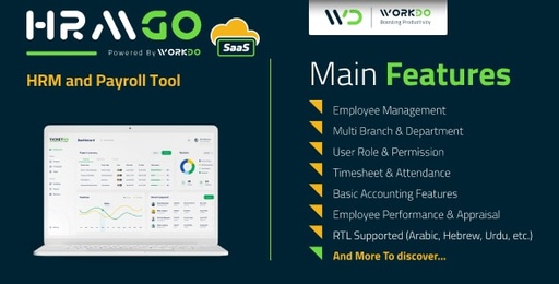 HRMGo SaaS  HRM and Payroll Tool