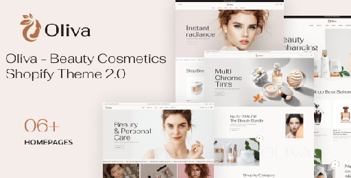 Oliva  Beauty Cosmetics Shopify Theme