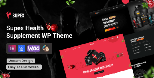 Supex  Health Supplement WordPress Theme