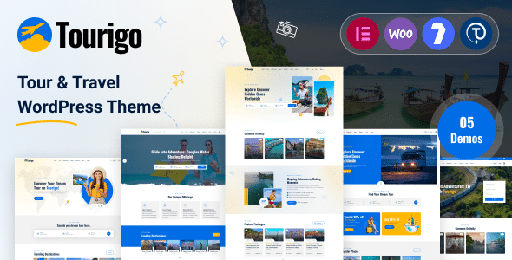 Tourigo  Tour &amp; Travel WordPress Theme + RTL