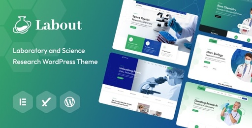 Labout  Laboratory &amp; Research WordPress Theme